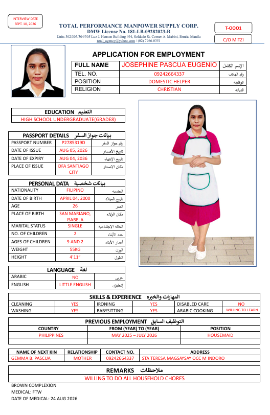 CV